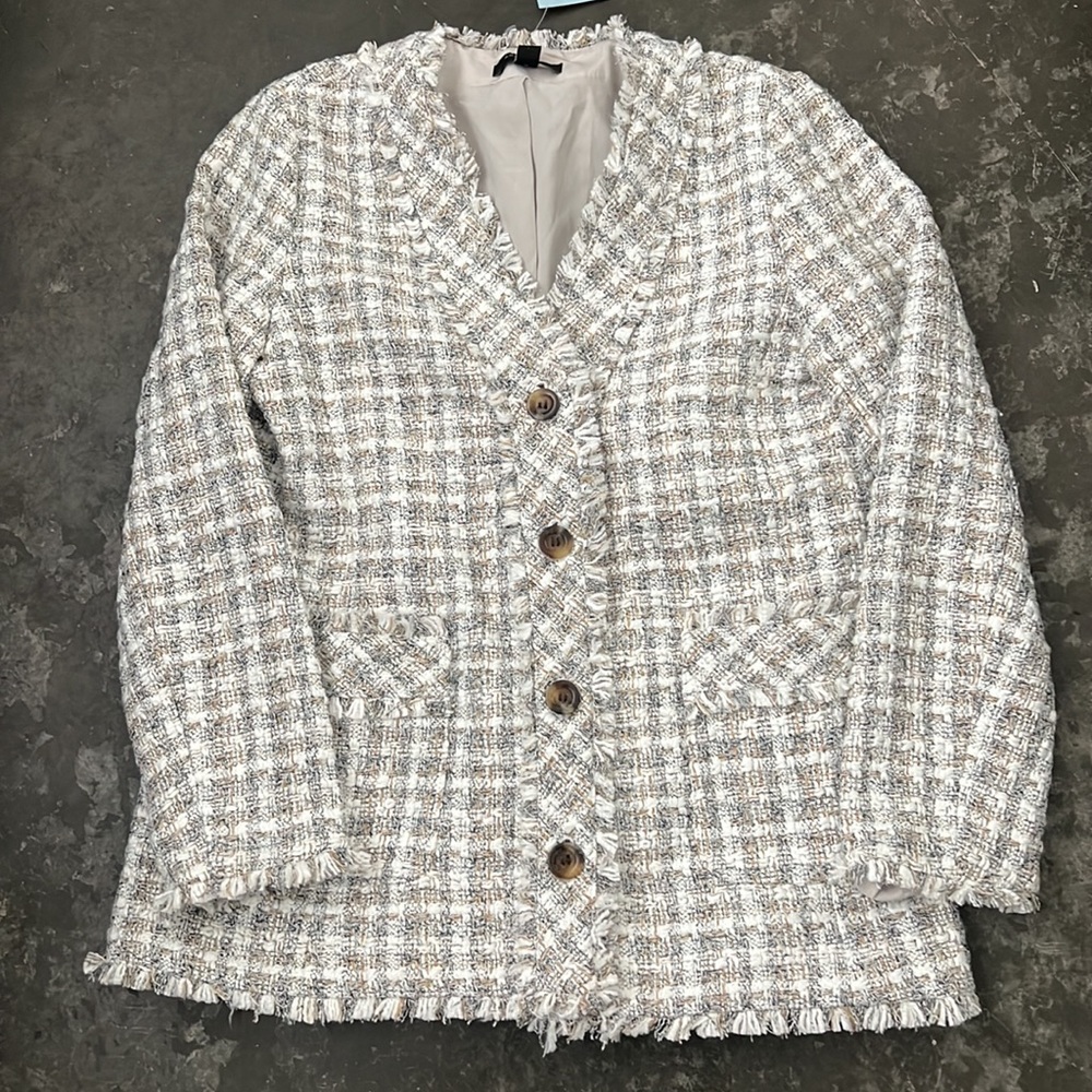 Ann Taylor Tweed NWT Jacket 6P - Picture 1 of 3